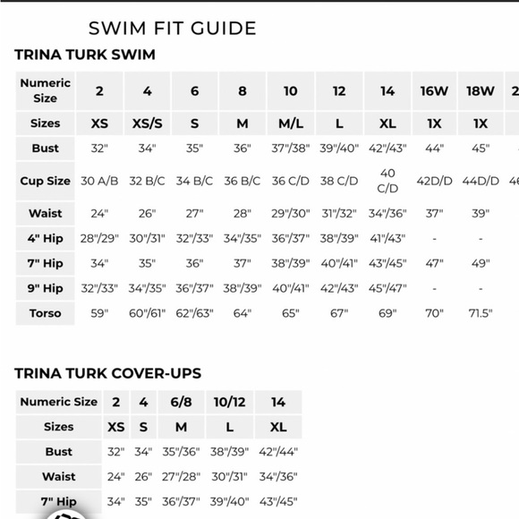 TRINA TURK “LA PALMA” SWIM COLLECTION - LISTING INCLUDES TOP&BOTTOM Sz 10 - Picture 10 of 10